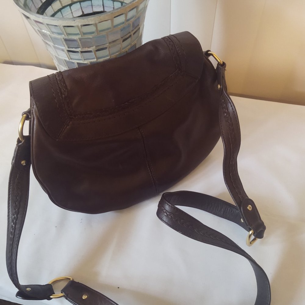 Sigrid Olsen leather Purse Crossbody Satchel Purse